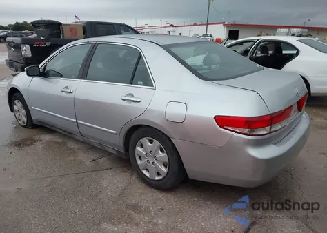 2003 Honda Accord 2.4 Lx from USA, damaged, VIN 3HGCM56333G709703